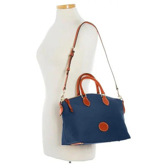 Dooney & Bourke Nylon Satchel - Navy - Picture 4 of 6